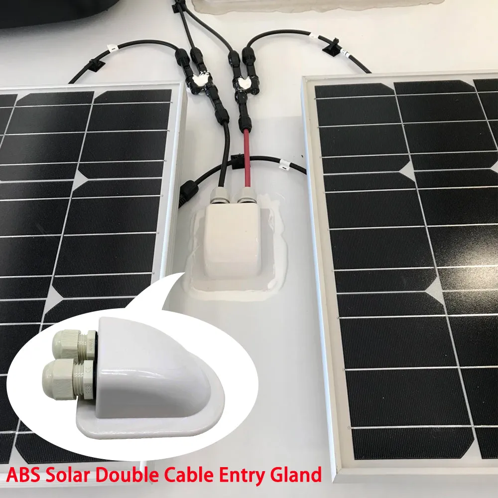 ACOPOWER 200W 12V Poly Solar RV Kit, With 30A MPPT Charge Controller