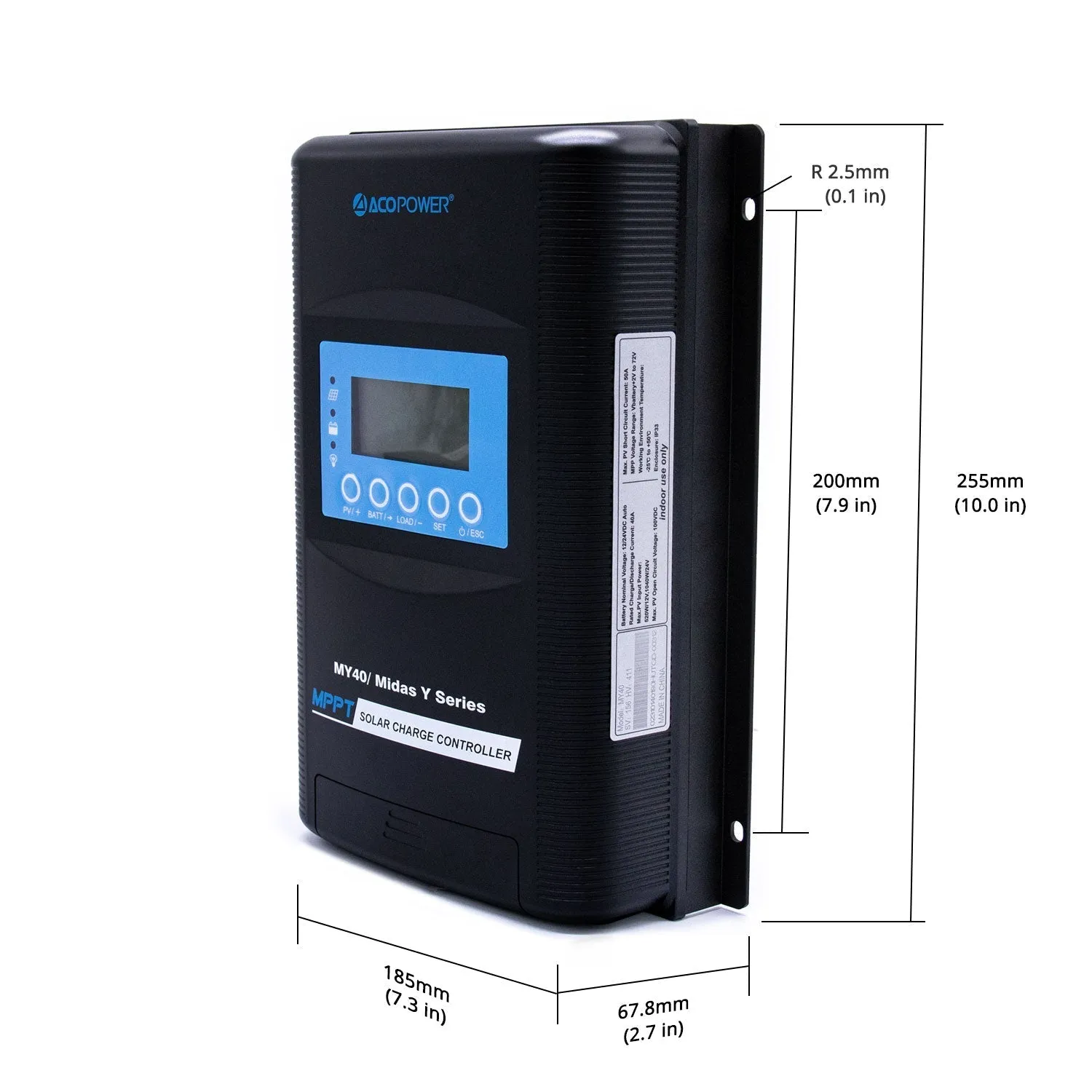 ACOPOWER 440W Flexible Solar RV Kit w/ 40A Waterproof Charge Controller