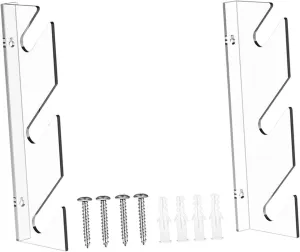 Acrylic Skateboard Display Rack, Horizontal Storage Bracket, Multifunction, Easy to Install,Wall Mounted Shelf for Displaying