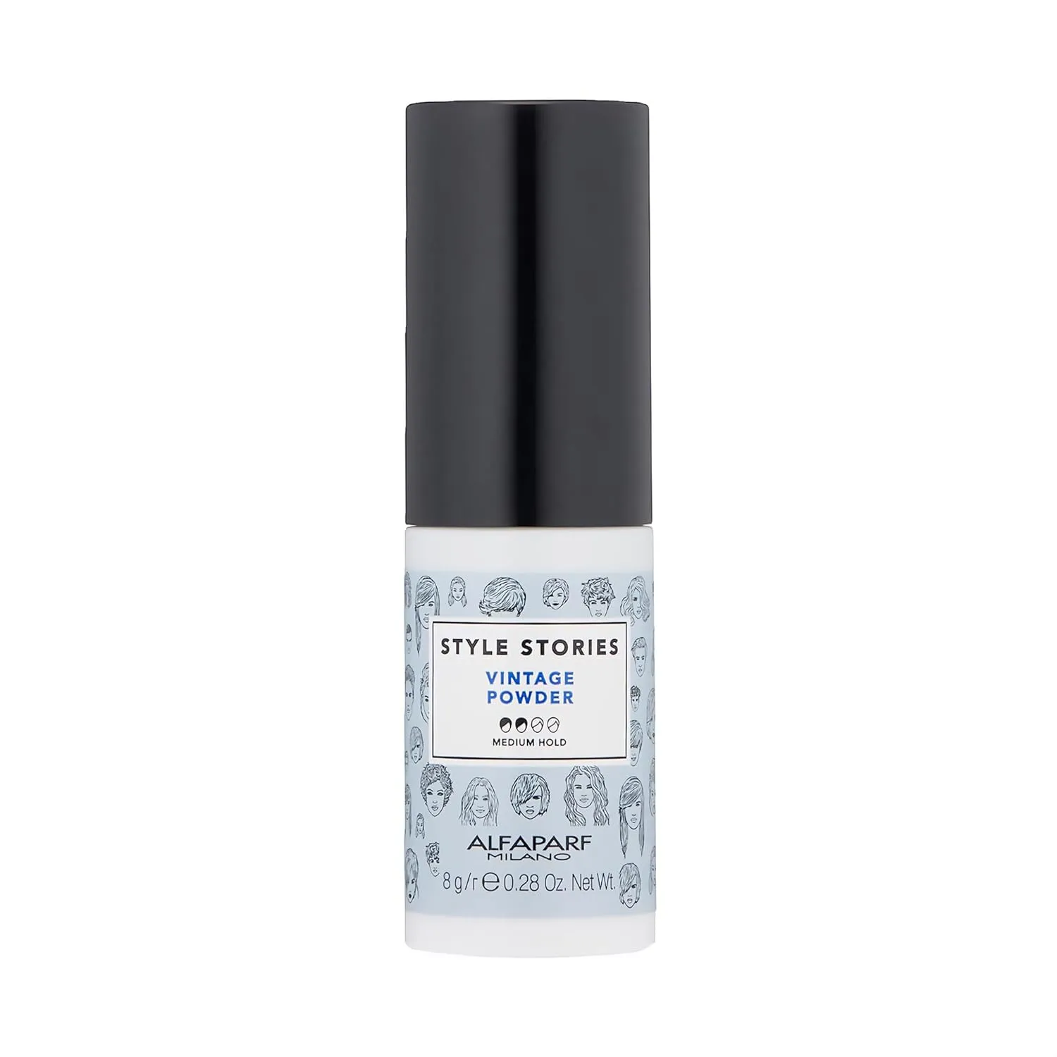 Alfaparf Milano Style Stories Vintage Texturizing Powder - Medium Hold, Lightweight Volumizing Powder - Matte Finish - Adds Volume, Texture and Lift