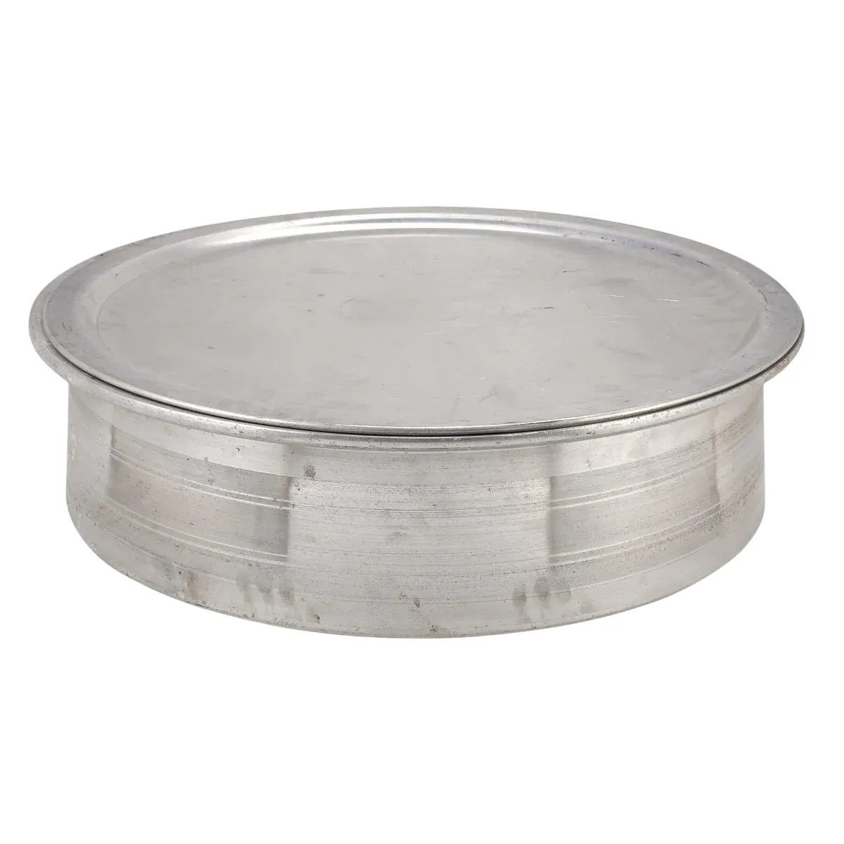 Aluminium Biryani Handi Lagan, Cooking Handi, Heavy Duty, 6 MM, 19", 14 L