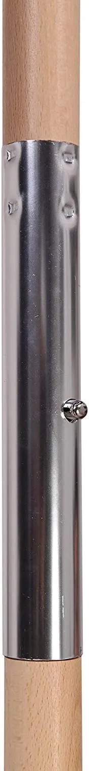 AMMSUN 7.5ft Heavy Duty HIGH Wind Beach Umbrella Commercial Grade Patio Beach Umbrella with Air Vent Ash Wood Pole & Carry Bag UPF50  Protection Navy