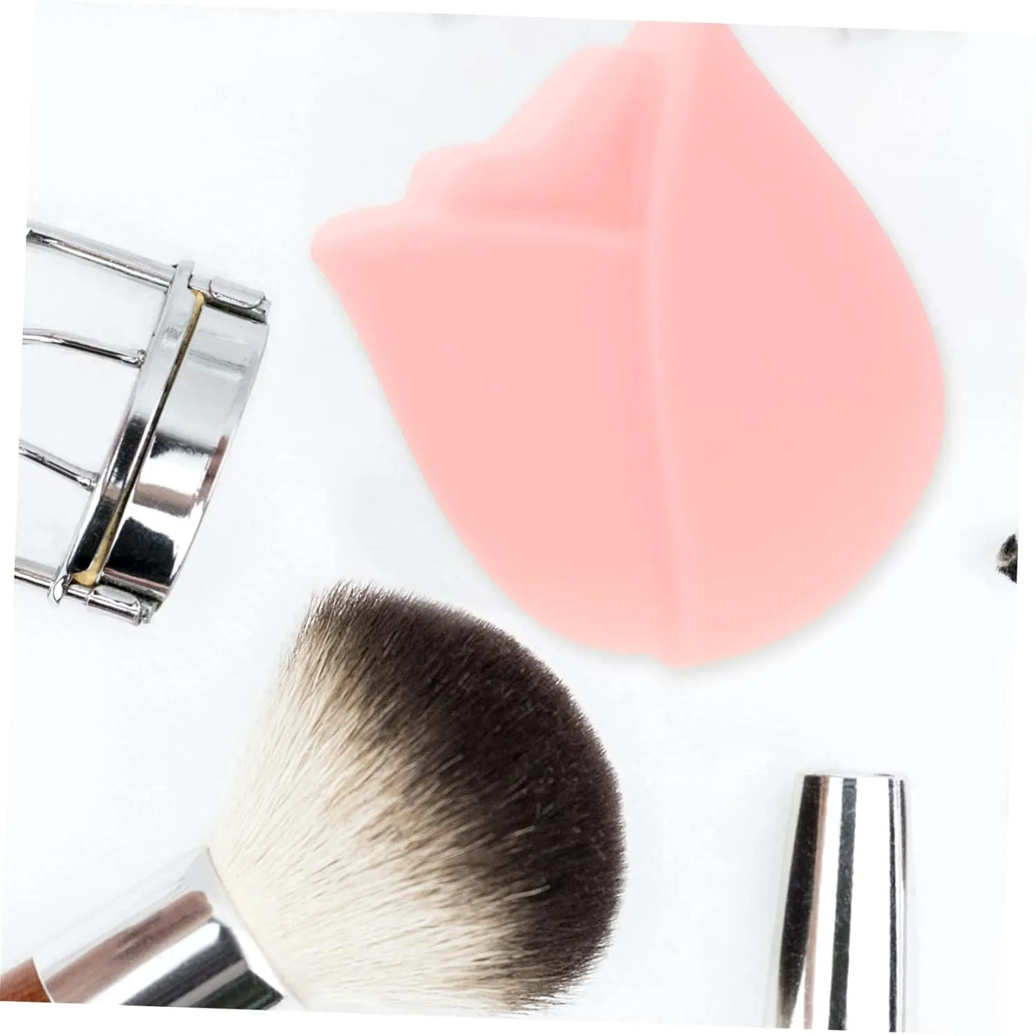 Angoily 3sets Makeup Brush Holders for Travel Portable Makeup Brush Protectors Silicone Covers Set 3pcs*3