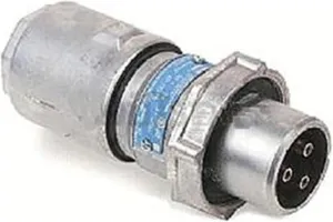 APJ6375 3-Wire/3-Pole Arktite Heavy-Duty 60 Amp Circuit Breaking Plug With Cable Grip And Neoprene Bushing