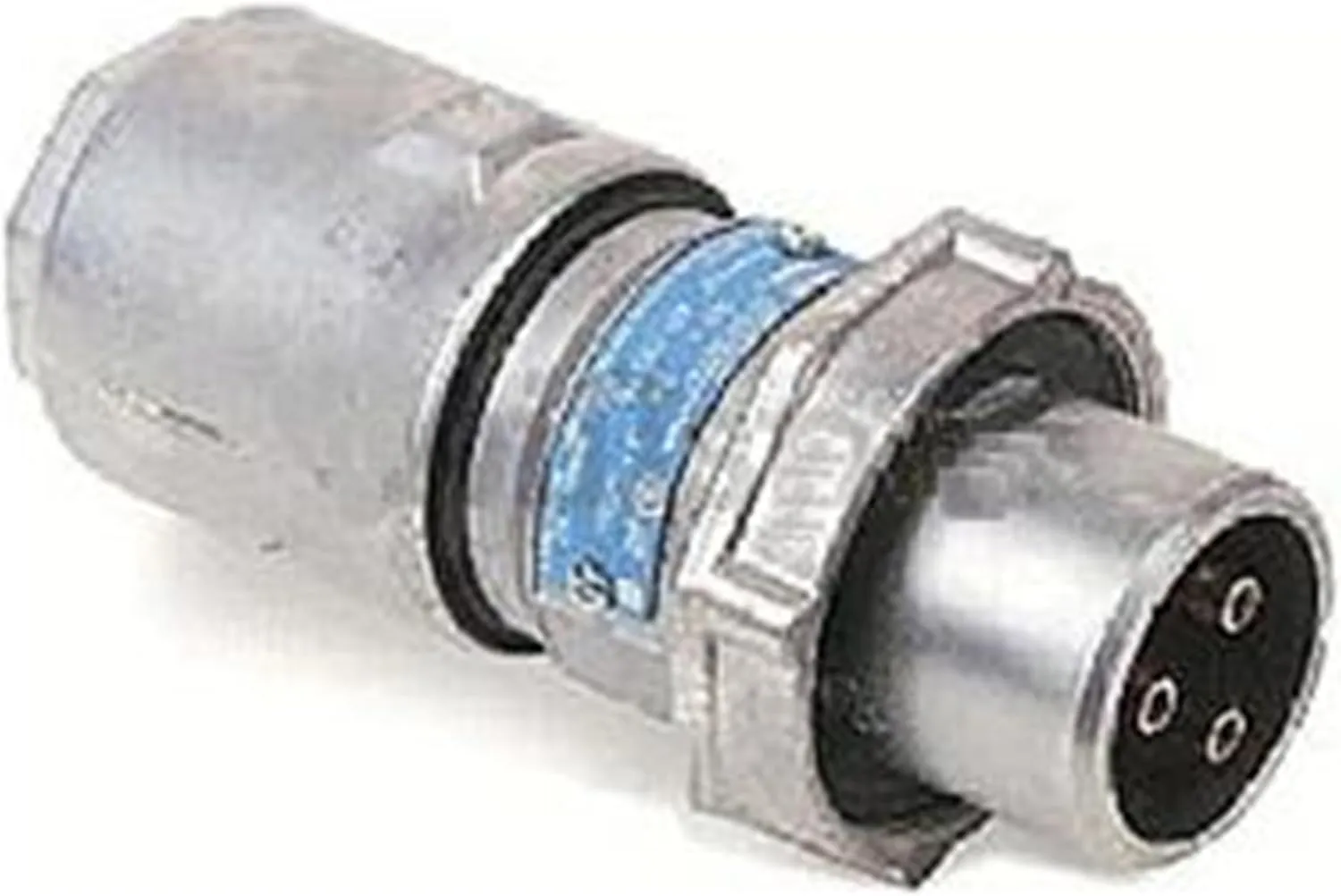 APJ6375 3-Wire/3-Pole Arktite Heavy-Duty 60 Amp Circuit Breaking Plug With Cable Grip And Neoprene Bushing