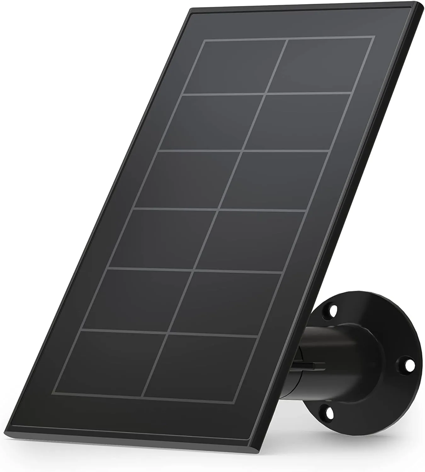 Arlo Essential Solar Panel Charger - Arlo Certified Accessory - Weather Resistant, 8 ft Power Cable, Adjustable Mount, Only Works with Arlo Essential and Essential XL Cameras, Black - VMA3600B