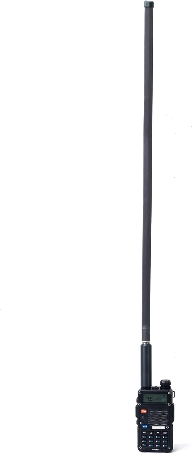Authentic Genuine Nagoya NA-F30 30-Inch Tactical Foldable Whip Amateur (144/430MHz) Antenna SMA-Female for BTECH and BaoFeng Radios