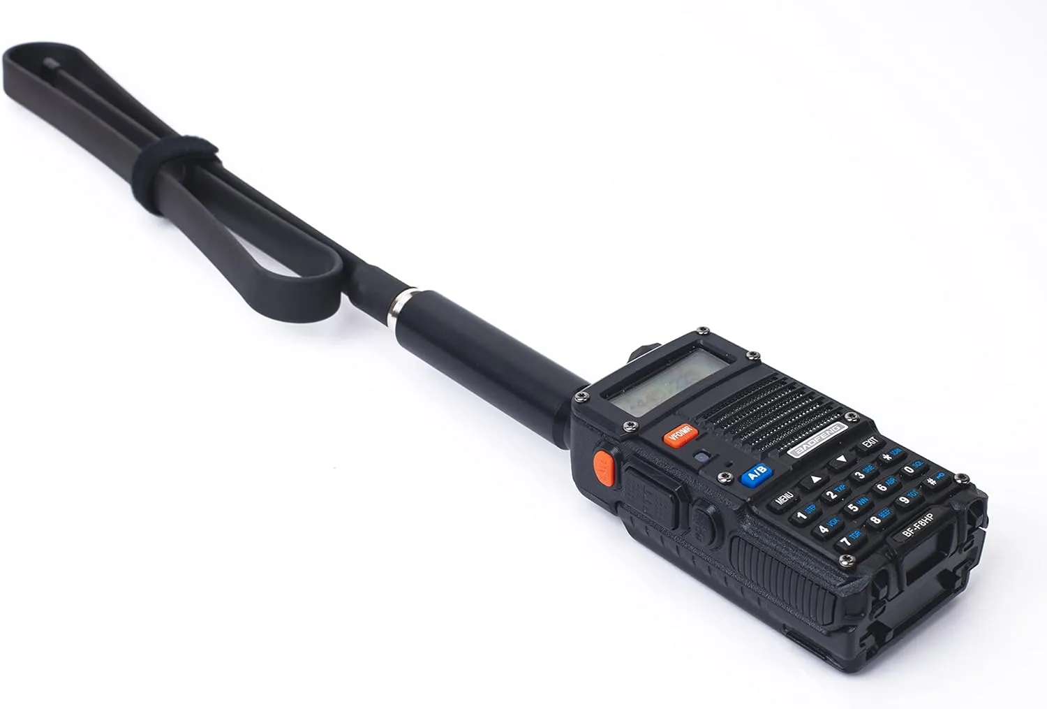 Authentic Genuine Nagoya NA-F30 30-Inch Tactical Foldable Whip Amateur (144/430MHz) Antenna SMA-Female for BTECH and BaoFeng Radios