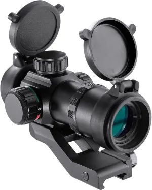 Barska AC12142 1x30 Red Dot Short, Black, 1x30mm