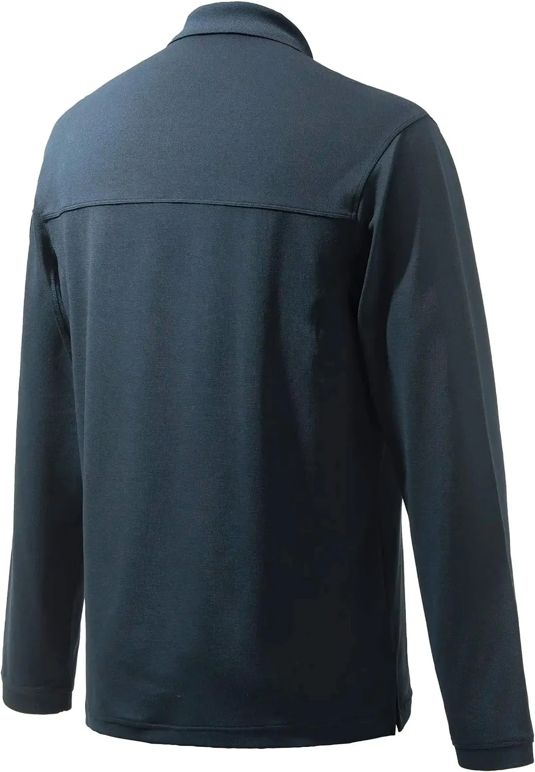 Beretta Men's Hunting Outdoor Casual Fashion Lightweight Training Sun Protection Long Sleeve Miller Polo Shirt