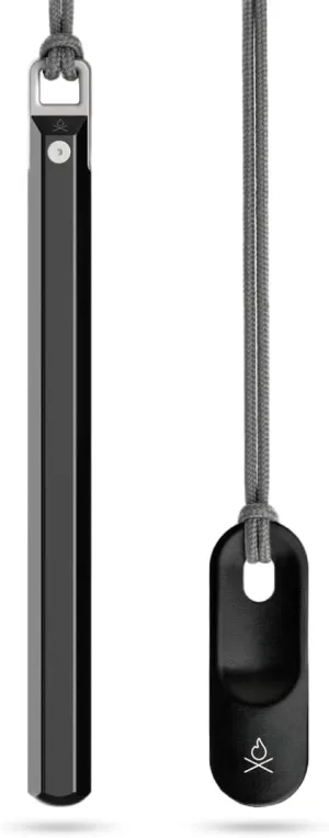 überleben Hexå PRO Ferro Rod Fire Starter for Survival – Up to 26,000 Strikes, 1/2" Thick Hexagon Fire Steel with Striker and Lanyard – Waterproof Flint and Steel for Camping