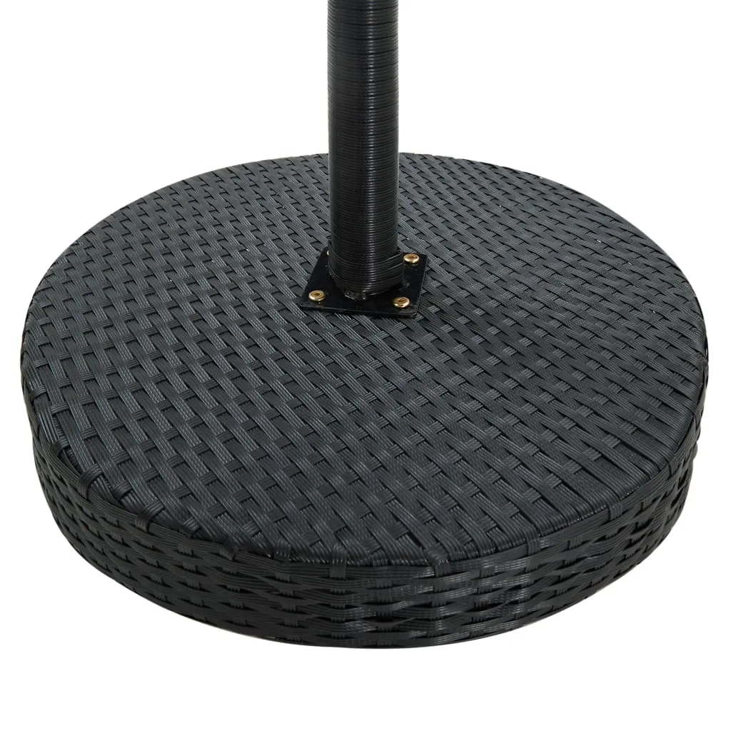 Bistro Table Outdoor Side Table Patio Garden Wicker Furniture PE Rattan