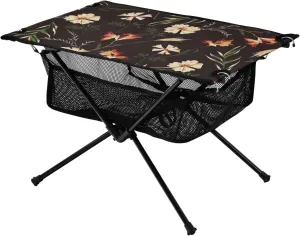 Bolaz Outdoor Folding Portable Picnic Camping Table-Cute Flower,Storage Mesh for Camping Gear Accessories, Hiking, Mountaineering, Outdoor Travel