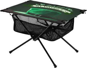 Bolaz Outdoor Folding Portable Picnic Camping Table-St.Patrick's Pattrn L,Storage Mesh for Camping Gear Accessories, Hiking, Mountaineering, Outdoor Travel