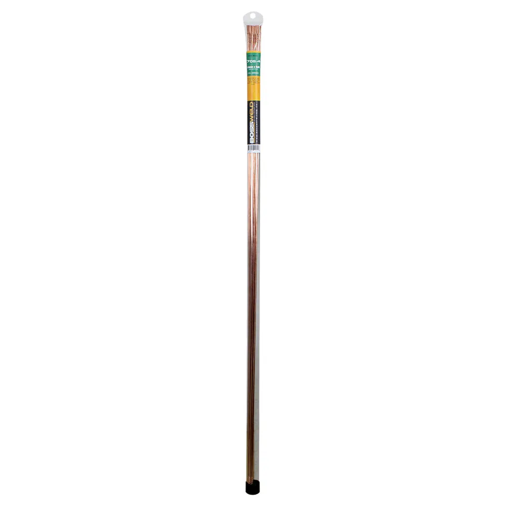 BOSSWELD TIG ROD ALUMINIUM - 2.4MM X 500MM 20PK