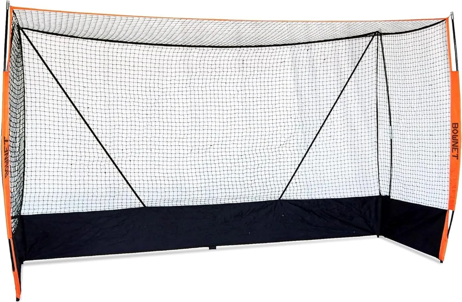 Bownet 12' x 7' Official Size Portable Outdoor Field Hockey Goal, Black (Bow-FieldHockey)