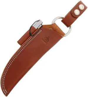 Bushcraft Sheath Brown Leather