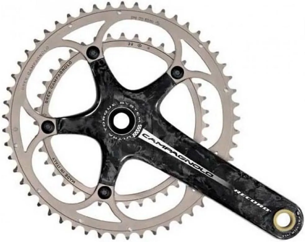 Campagnolo Record Ultra-Torque Carbon 10-Speed Road Bicycle Crank Set (175mm x 39/53)