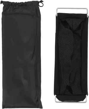 Camping Table Storage Pouch Efficient Organization for IGT Unit Stainless Steel Polyester Universal Folding Hanging Mesh Basket Camping Table Accessories