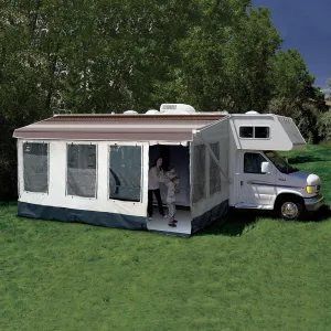 Carefree 211400A Buena Vista Plus 14' Room, Gray with Dark Gray Trim