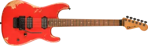 Charvel Pro-Mod Relic San Dimas Style 1 HH FR PF Weathered Orange 2965201380