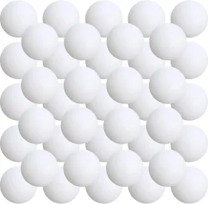 Chivao 200 Pieces Table Tennis Balls Washable Game Table Tennis Mini Plastic Balls for Pool Carnival Party Game