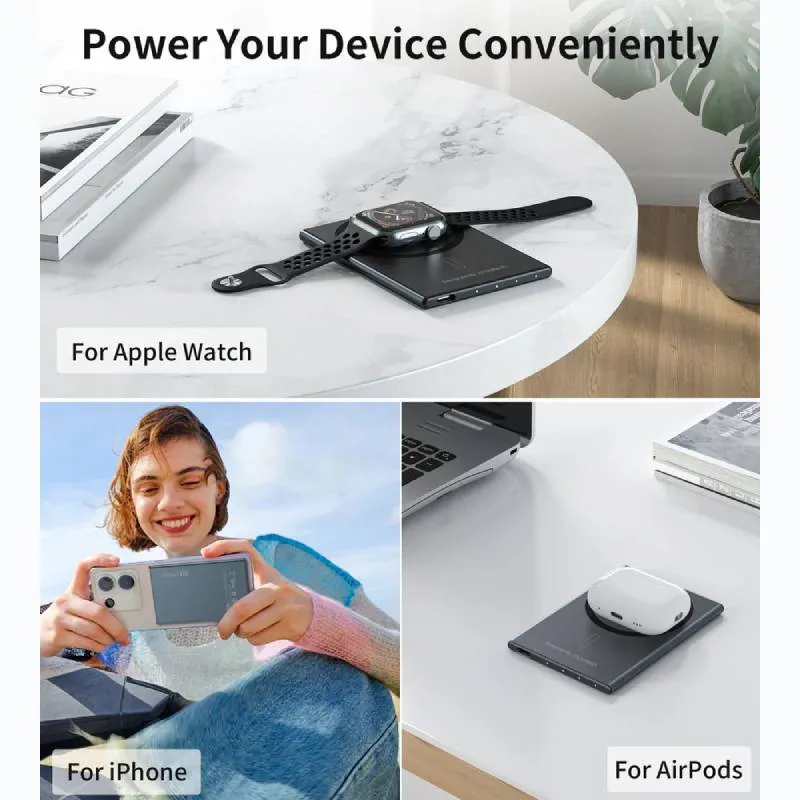 Choetech 2000 mAh 5.5mm Thinnest Magsafe Power Bank (B708)