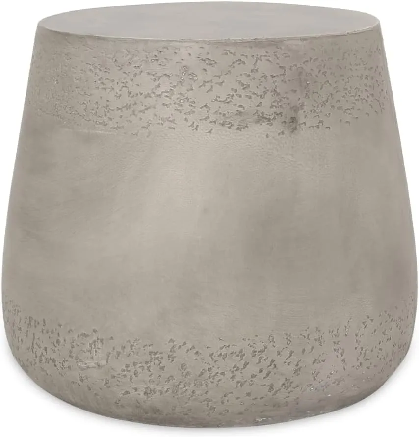 Christopher Knight Home Phoebe Outdoor Contemporary Lightweight Concrete Accent Side Table