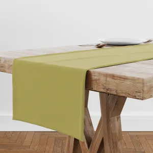 Classic Runner in Moss - Lightweight Linen