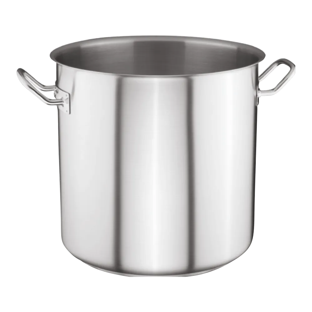 Commercial Full Height Cookpot, SS 304, Welded Handle, Sandwich Bottom, 50 cm, 20", 95 Liter's, Professional Cookware