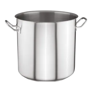 Commercial Full Height Cookpot, SS 304, Welded Handle, Sandwich Bottom, 50 cm, 20", 95 Liter's, Professional Cookware