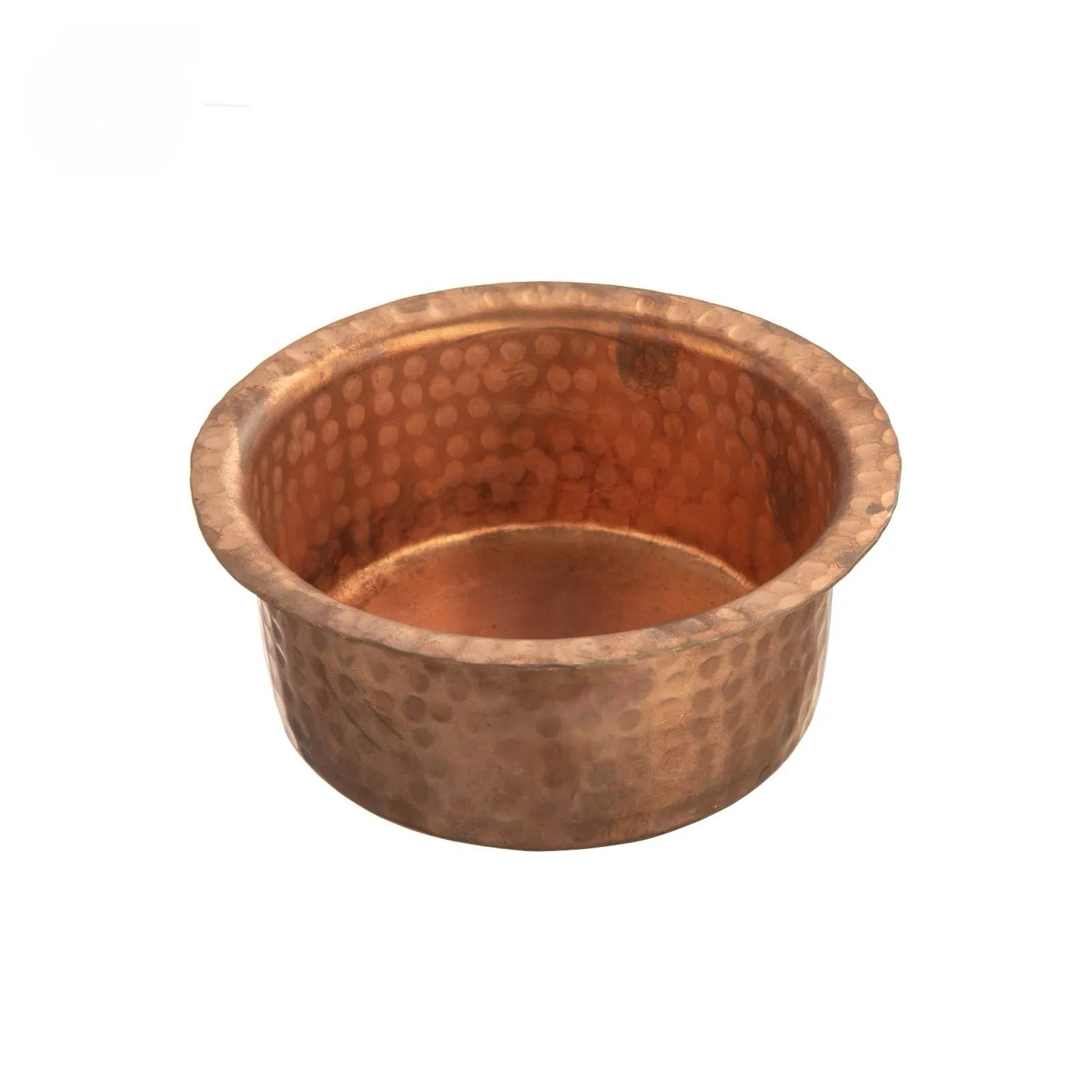 Commercial Purpose Copper Tope or Patila with Tin Coating or Kalai, 21" Round, 45 Liter's, Heavy Duty