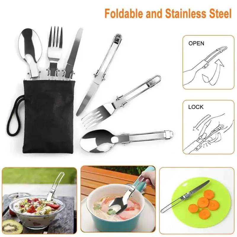 Compact 2-Person Camping Cookware Set