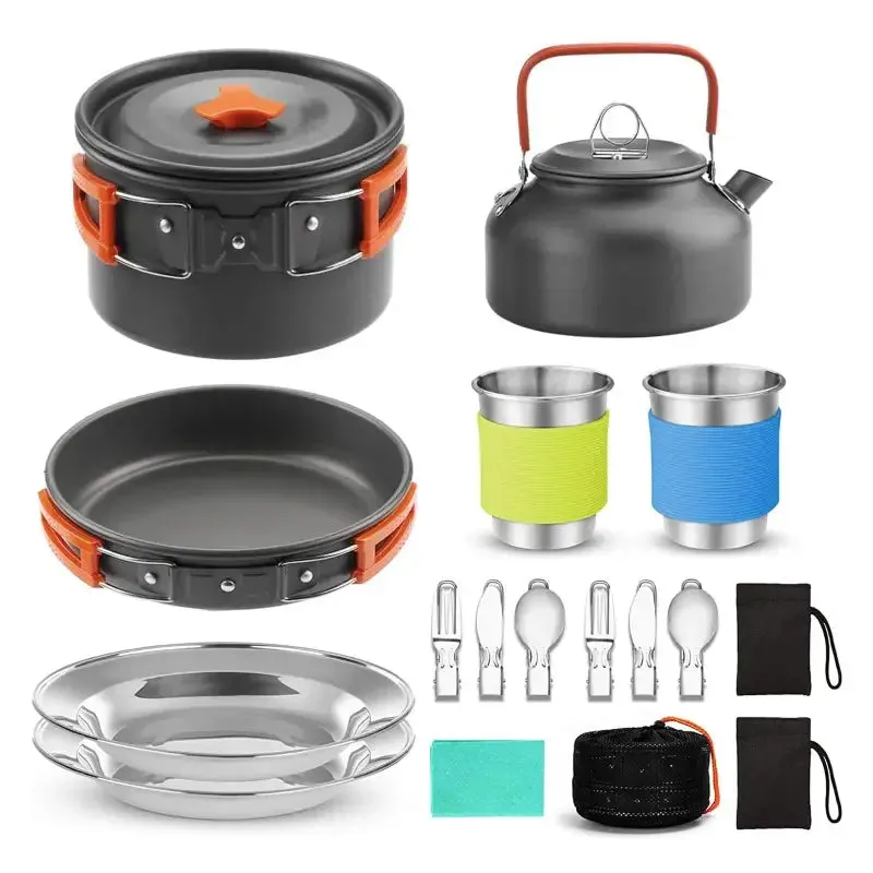Compact 2-Person Camping Cookware Set