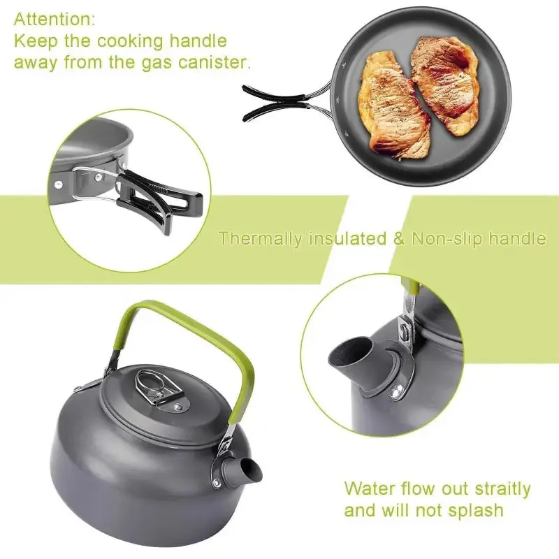Compact 2-Person Camping Cookware Set