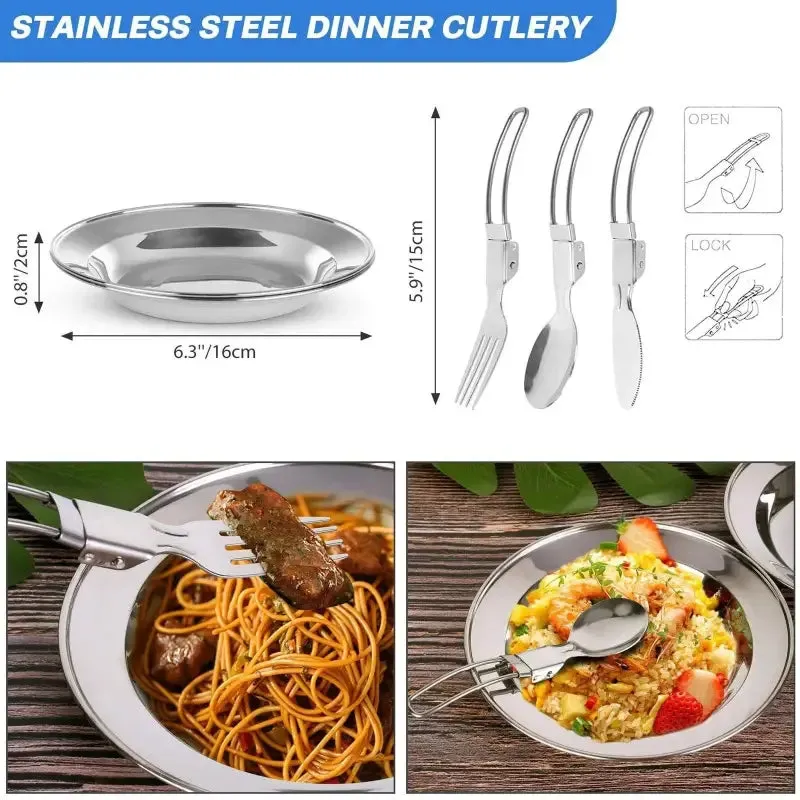 Compact 2-Person Camping Cookware Set