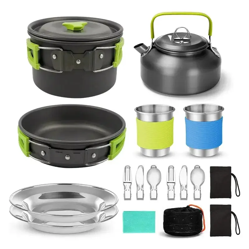 Compact 2-Person Camping Cookware Set