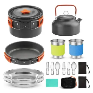 Compact 2-Person Camping Cookware Set
