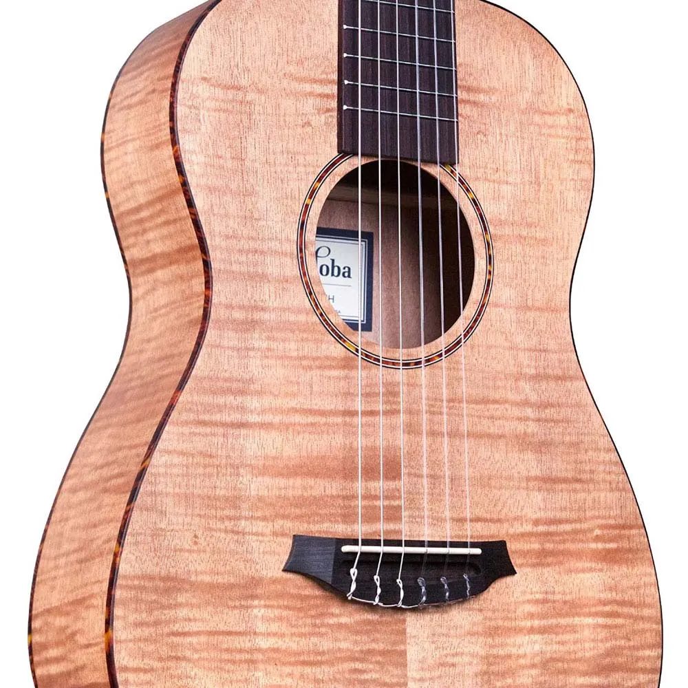 Cordoba Mini II FMH, Caoba Flameada, Cuerpo Pequeño, Guitarra con Cuerdas de Nailon