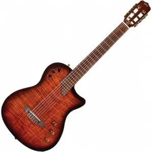 Cordoba Stage Edge Burst Thinbody Nylon Acoustic-Electric Guitar