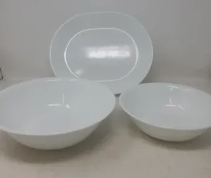 Corelle 3 Piece Serving Set In Vivid White AP43