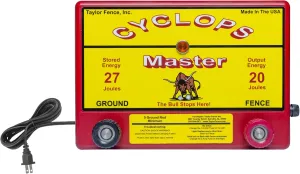 Cyclops Master - 20 Joule Fence Charger - AC