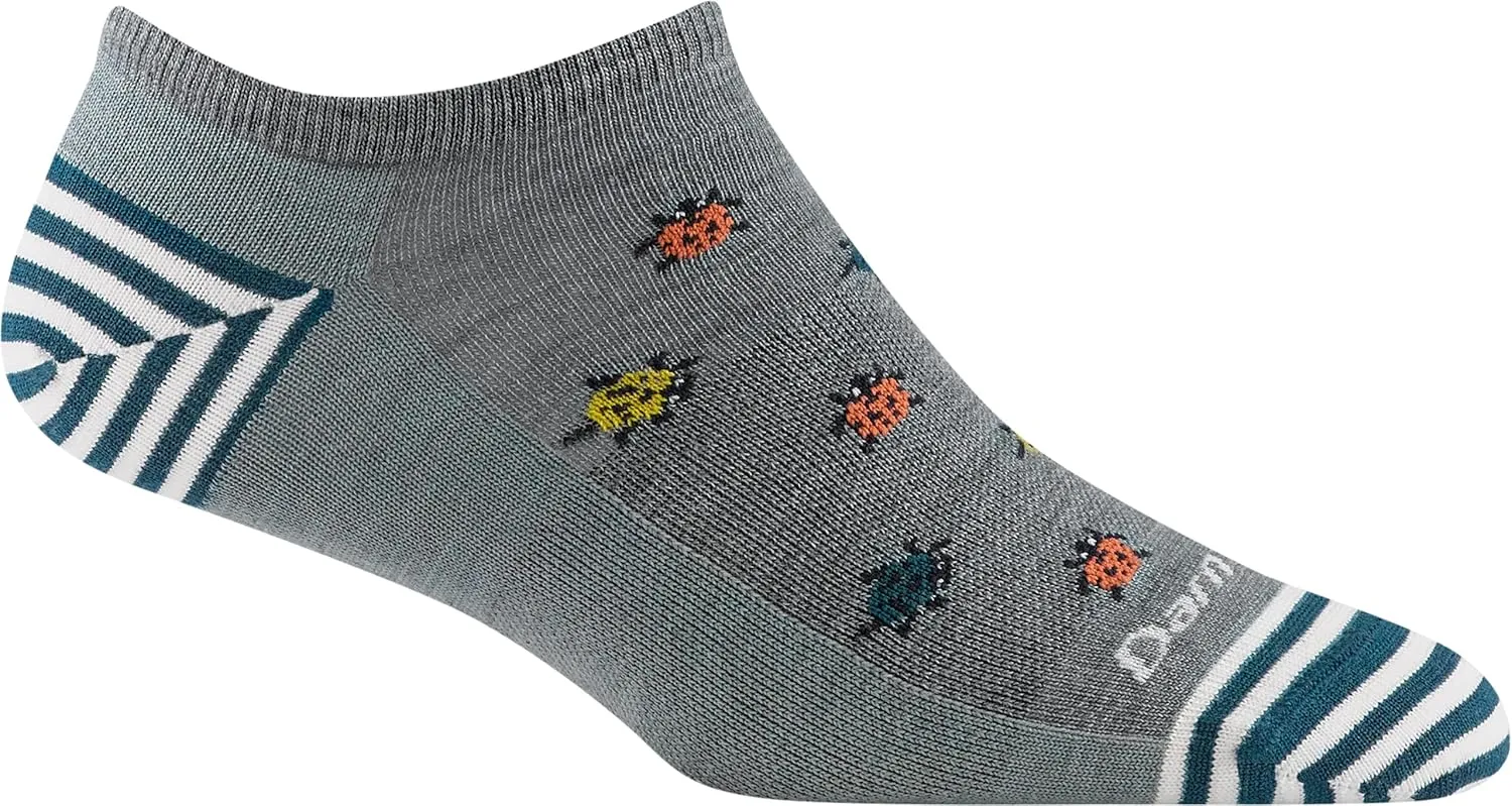 Darn Tough Women's Lucky Lady No Show Lightweight Lifestyle Sock (Style 6074) -