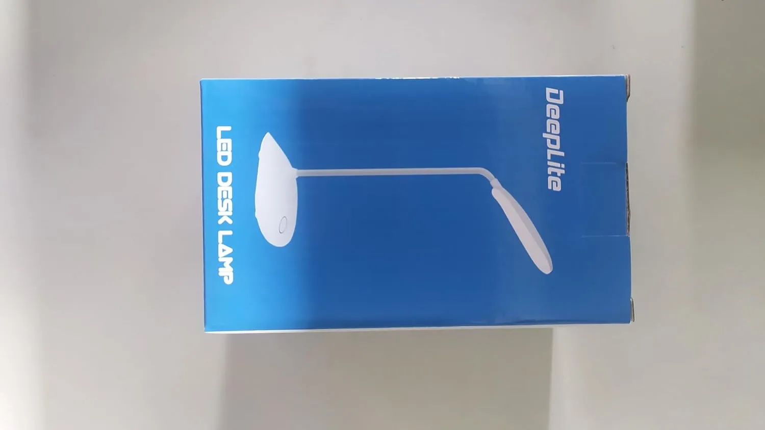 DEEPLITE Battery Operated Desk Lamp, LED Desk Light 3 Lighting Modes Stepless Dimming, Table Lamp 5W Touch Control Eye Caring, Flexible Gooseneck, Portable Reading Light for Dorm Study Office Bedroom