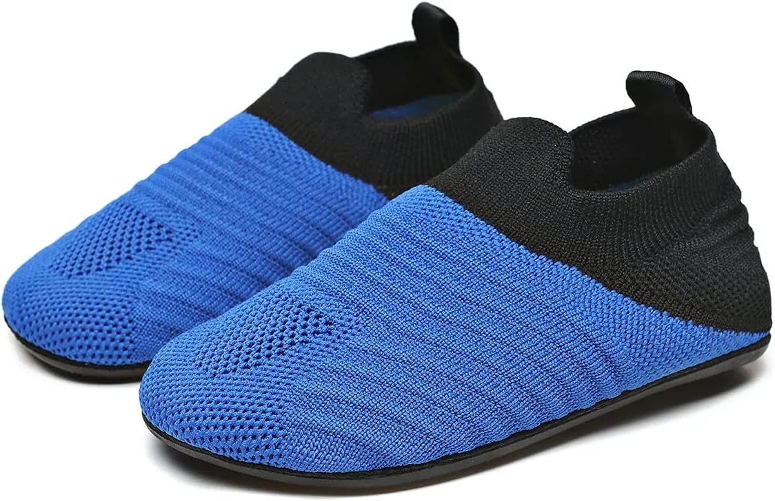 ditont Toddler Slippers Non-Slip Lightweight Comfortable Kids Indoor Grip House Home Shoes for Boys Girl