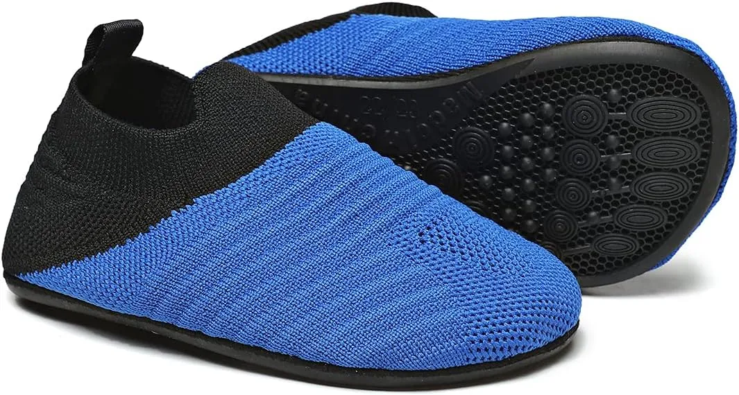 ditont Toddler Slippers Non-Slip Lightweight Comfortable Kids Indoor Grip House Home Shoes for Boys Girl