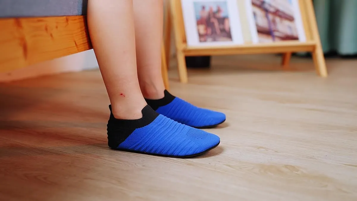 ditont Toddler Slippers Non-Slip Lightweight Comfortable Kids Indoor Grip House Home Shoes for Boys Girl