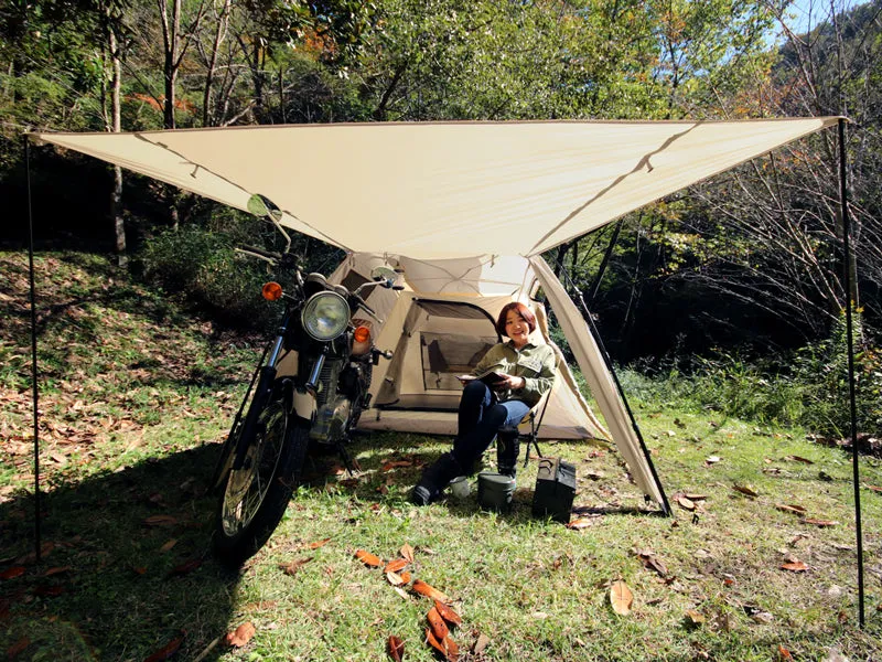 DoD Rider's Bike In 2 person Tent