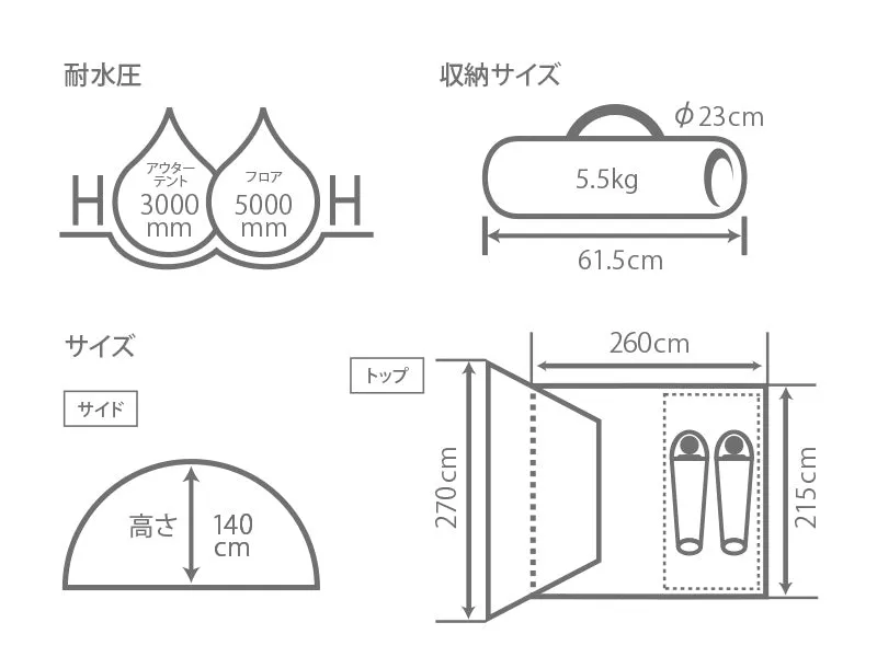 DoD Rider's Bike In 2 person Tent