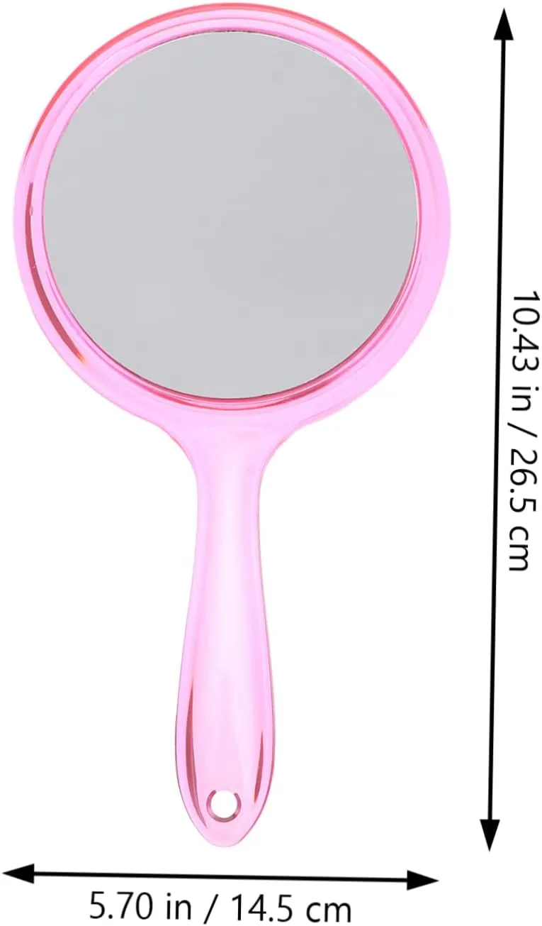 DOITOOL Handheld Mirror Set Double-Sided Makeup Mirror 1x 3X Magnification Compact Stylish for Daily Use